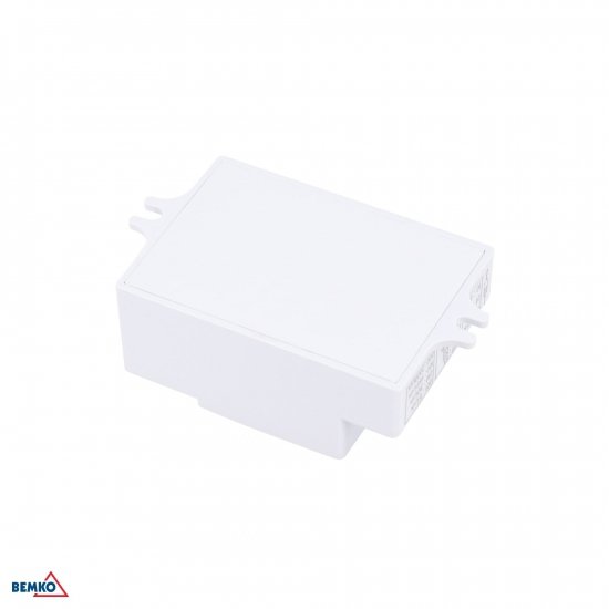 CZUJNIK MIKROFALOWY 500W 360* IP20 PROSTOKĄTNY BIAŁY DIP-SWITCH