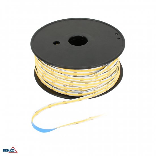 TAŚMA LED PREMIUM 12V DC COB 24000LED/50M 7W/1M IP20 BIAŁA ZIMNA
