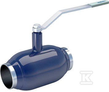 Zawór kulowy VEXVE do wody do 200C, DN50 PN25 do wspawania, pełnoprzelotowy 150050