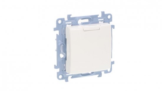 Simon 10 Gniazdo pojedyncze z uszczelką z przesłonami białe 16A 250V IP44 CGZ1BZ.01/11