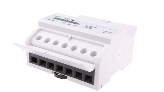 Licznik energii elektrycznej 3-fazowy 100A 230/400V z wyświetlaczem bębenkowym LE-03