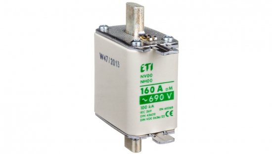 Wkładka bezpiecznikowa NH00 160A aM 690V 004111736