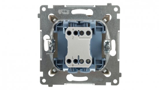Simon 54 Łącznik jednobiegunowy, szybkozłącza, złoty mat DW1.01/44