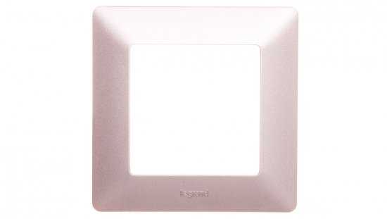 VALENA LIFE Ramka pojedyncza aluminium 754131