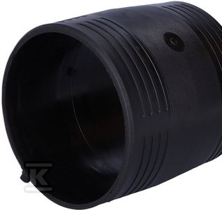 Mufa elektrooporowa d160 PE100, SDR17, PN5 gaz/PN10 woda