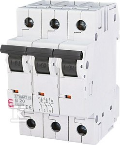 Wyłącznik nadprądowy ETIMAT 10 3p B20 002125717