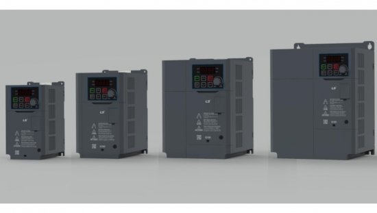 Przemiennik częstotliwości LS Electric G100, 3-fazowy, moc 2,2KW / 4kW, EMC, Modbus 6041002400 LV0022G100-4EOFN