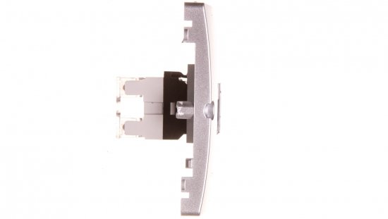 Simon Basic Gniazdo komputerowe pojedyncze RJ45 kat. 5e srebrny mat BMF51.02/43