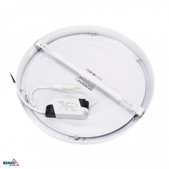 PLAFONIERA LED TALAR SLR 24W 3000K 2050LM IP20 OKRĄGŁA BIAŁA