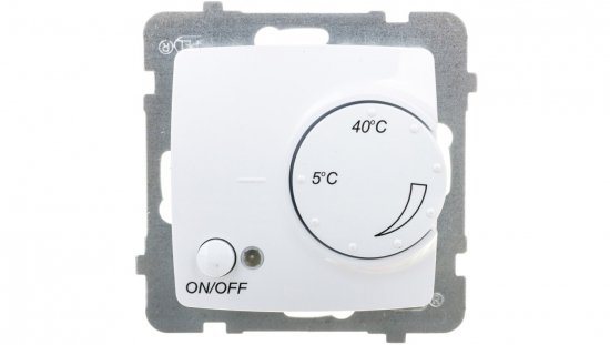 KARO Regulator temperatury /czujnik podłogowy/ biały RTP-1S/m/00