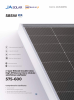 Panel PV JA Solar 600Wp JAM72D40-600/LB_SF bifacial 
