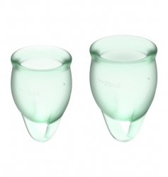 Feel Confident Menstrual Cup Set Light Green