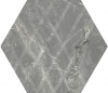 Paradyż Marvelstone Light Grey Heksagon 19,8x17,1
