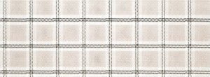Tubądzin Maciej Zień Timeless Check dekor 89,8x32,8