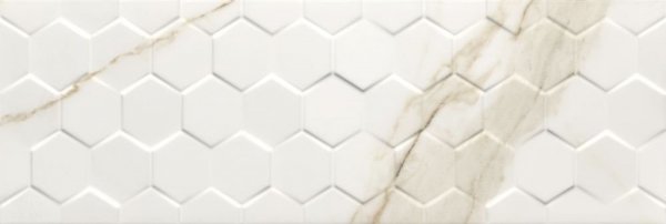Ceramika Color Calacatta Gold Hexagon 25x75