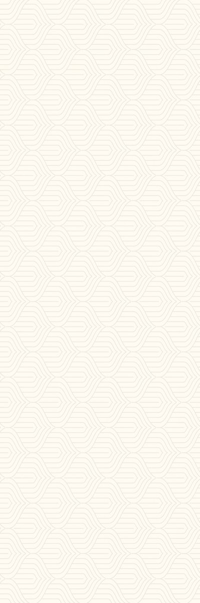 Paradyż Puris White dekor B Ultramat 39,8x119,8