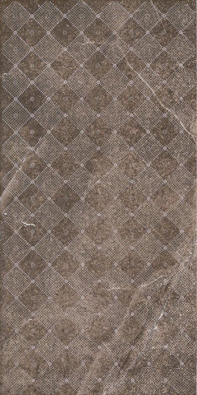 Paradyż Palazzo Brown Inserto Shine 30x60