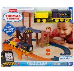 Fisher Price Zestaw Tomek i Przyjaciele Diesel Załadunek na budowie