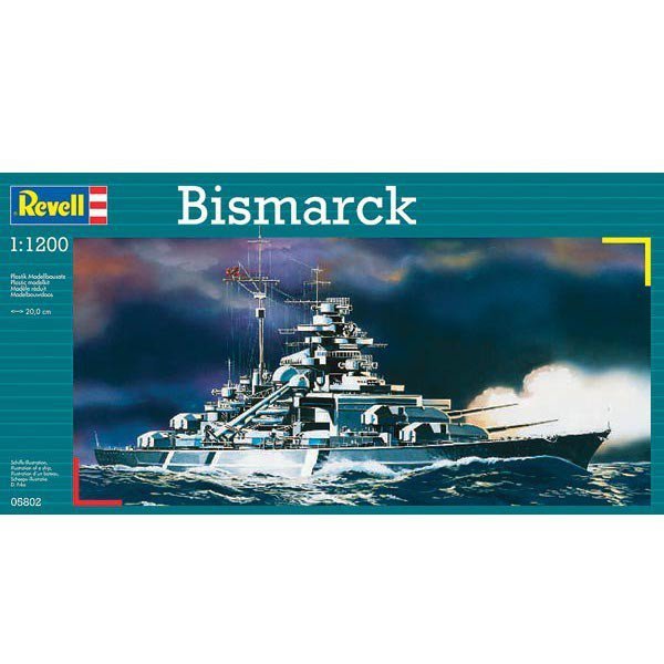 Revell Model plastikowy Bismarck (mini)