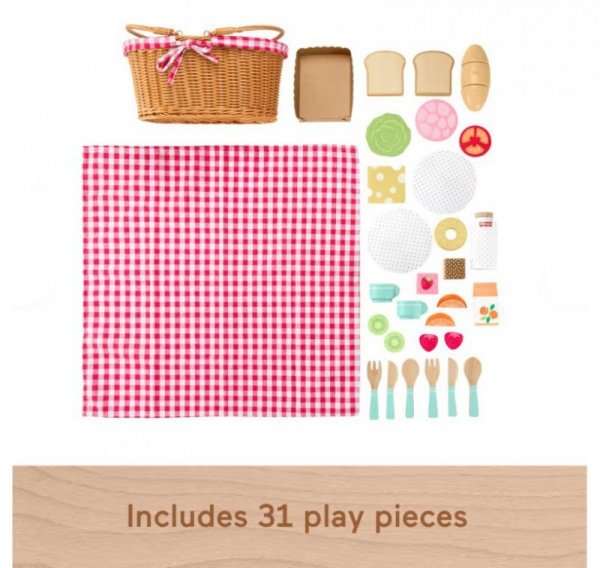 Fisher Price Wooden Koszyk piknikowy