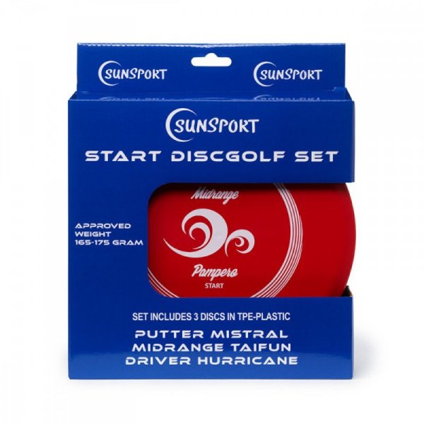 Tactic Gra DiscGolf set START, Putter, Mid Range&Drivet Plastik