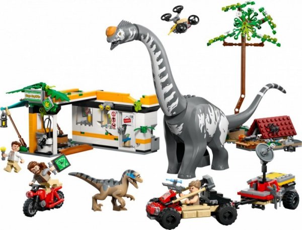 LEGO Klocki Jurassic World 76973 Na tropie tytanozaura i raptora