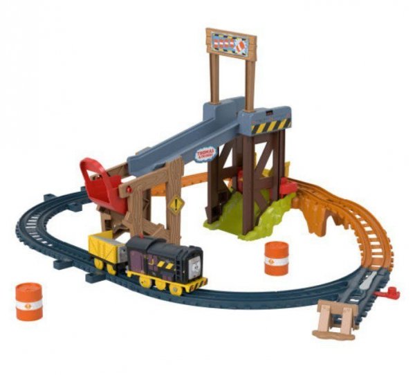 Fisher Price Zestaw Tomek i Przyjaciele Diesel Załadunek na budowie