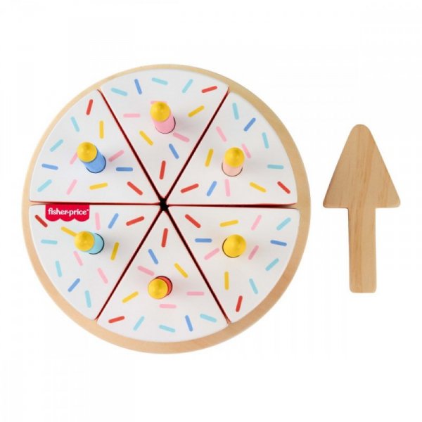 Fisher Price Drewniany tort