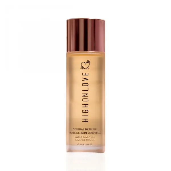 HighOnLove Bath Oil Lavender Honeybee 100ml - naturalny olejek do kąpieli