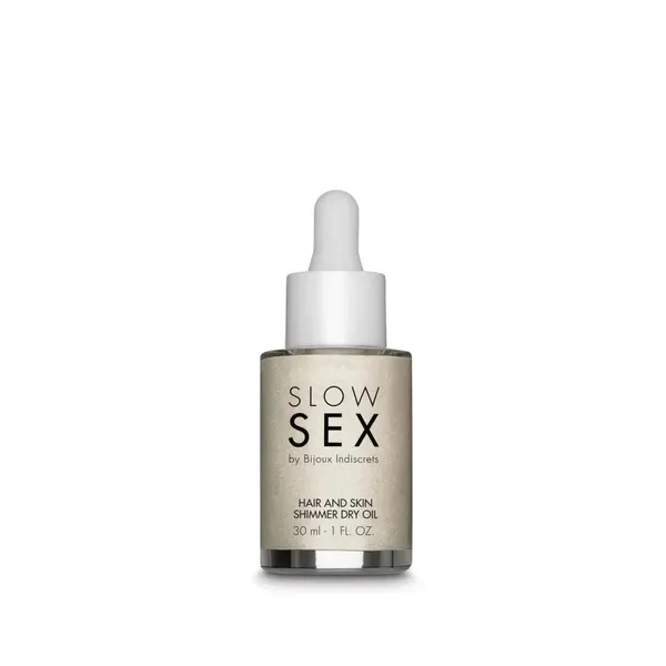 Bijoux Indiscrets Rozświetlający Olejek Kokosowy do Ciała i Włosow 30ml