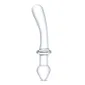 Glas Double Play Szklany model intymny dwustronny 24 cm przezroczysty 