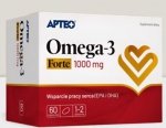 Omega-3 1000 mg Forte APTEO, 60 kapsułek