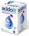 ACIDOLIT x 10 saszetek smak malinowy