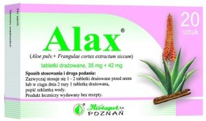 ALAX  x 20 drażetek