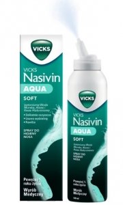 Vicks, Nasivin Aqua Soft, spray, 120 ml
