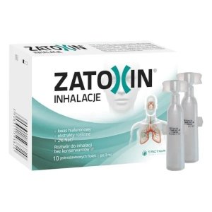 Zatoxin Inhalacje roztwór do inhalacji 10 fiolek po 3 ml