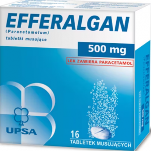 Efferalgan 500 mg 16 tabletek musujących