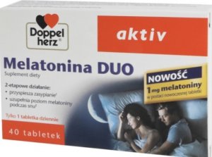 Doppelherz aktiv Melatonina Duo 40 tabletek