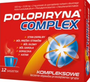 Polopiryna Complex proszek do sporządzania roztworu doustnego 12 saszetek