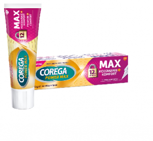 Corega Max Mocowanie + Komfort 40g