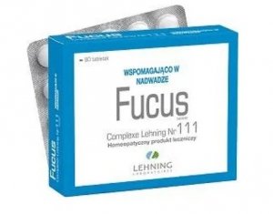 LEHNING Fucus Complexe Nr 111, 80 tabletek