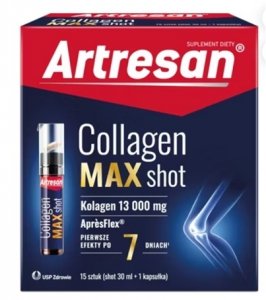 Artresan Collagen Max Shot, 15 shotów