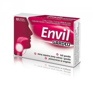 ENVIL Gardło x 20 tabletek do ssania
