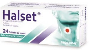 HALSET x 24 tabl. do ssania