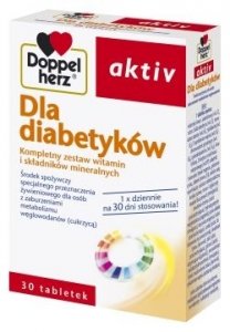 DOPPELHERZ Aktiv Dla Diabetyków x 30 kaps.