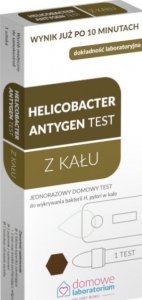 Helicobacter Antygen Test do wykrywania antygenów (bakterii) Helicobacter pylori w kale 1szt.