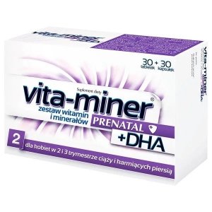 Acti Vita-Miner Prenatal DHA 30 tabletek + 30 kapsułek