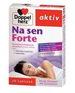 Doppelherz aktiv Na sen Forte, 20 tabletek