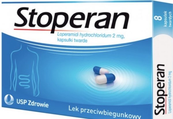 Stoperan 2 mg 8 kapsułek twardych