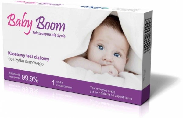 BABY BOOM Test ciążowy kasetowy